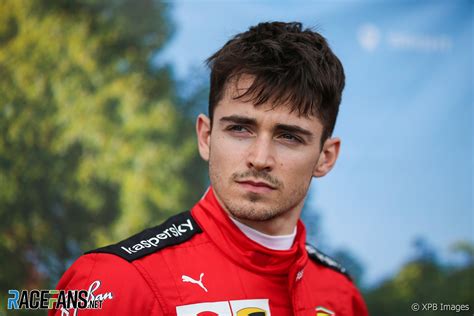 charles Leclerc racing